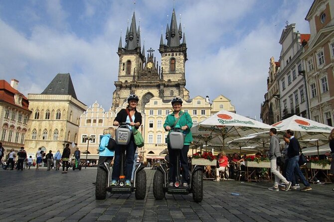 ️ Segway Fun Tour of Prague to Castle and Strahov Monastery viewpoint & Brewery - Riding through the park and visiting St. Norbert