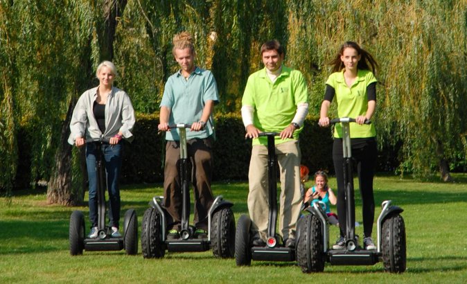️ Segway Fun Tour of Prague to Castle and Strahov Monastery viewpoint & Brewery - Segway limits and the possible e-bike change