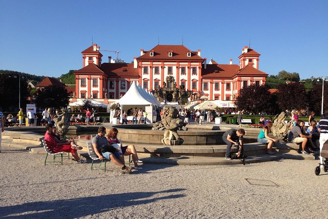 Self-Guided City Bike Tours - Letna Beer Garden brings the best city view
