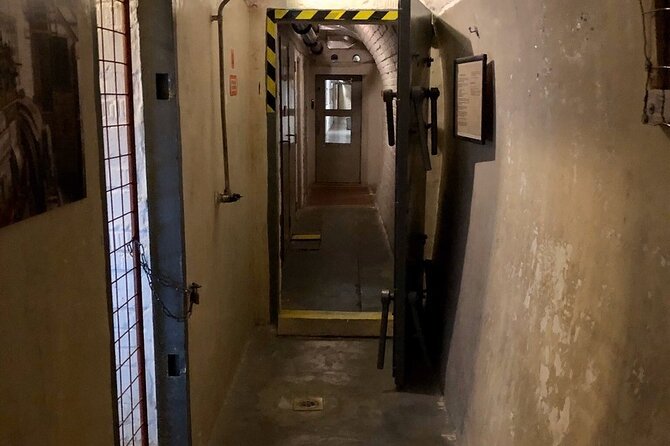 Skip the Line: 10-Z Bunker Entrance Ticket in Brno - The Cejl prison door and the hardest room to process