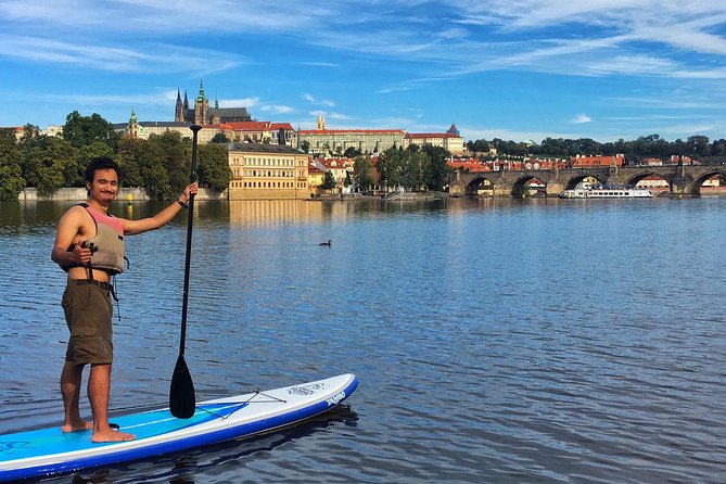 Stand-Up Paddleboarding on the Vltava River in Prague - What the $59.13 Price Gets You