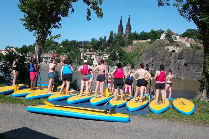 SUP - Paddleboard: Tour in the Centre of Prague - Starting at Císařská louka in Prague 5