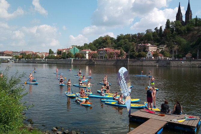 SUP - Paddleboard: Tour in the Centre of Prague - Equipment, changing rooms, and drinks afterward