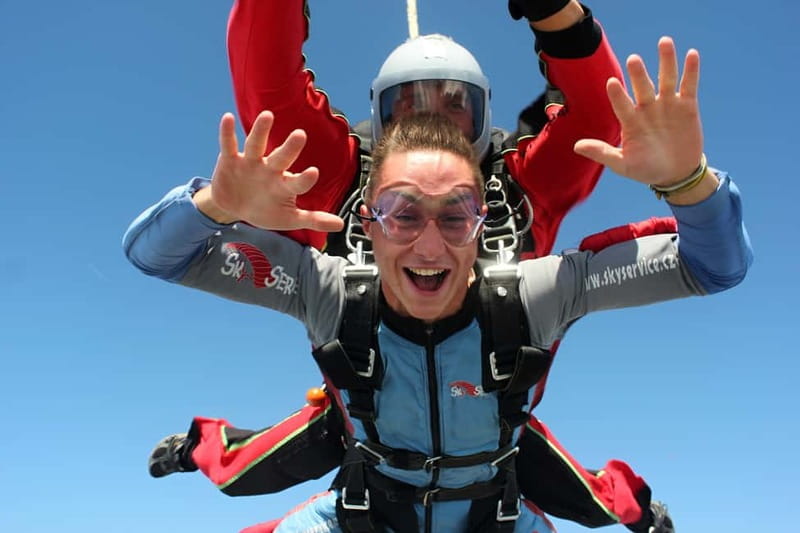 Tandem Skydiving Adventure in Prague - Weather is the main practical risk