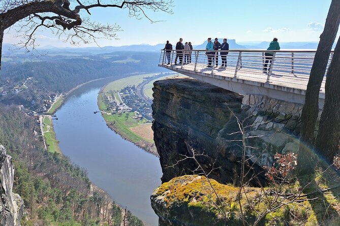 The Best of Bohemian and Saxon Switzerland Day Trip from Prague - Winter route: Tisá Rocks and the Narnia scenery
