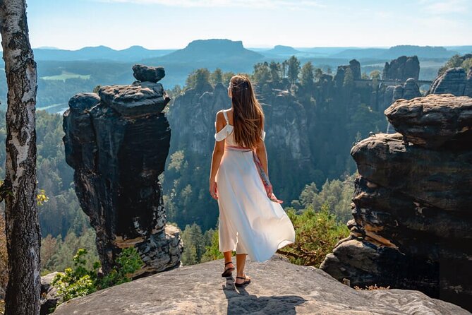 The Best of Bohemian and Saxon Switzerland Day Trip from Prague - Neurathen Fortress and an older story beneath the rocks