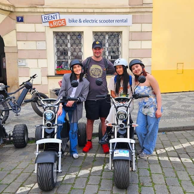The best Trike Bike Prague city tour - Is the listed price really $0.01?