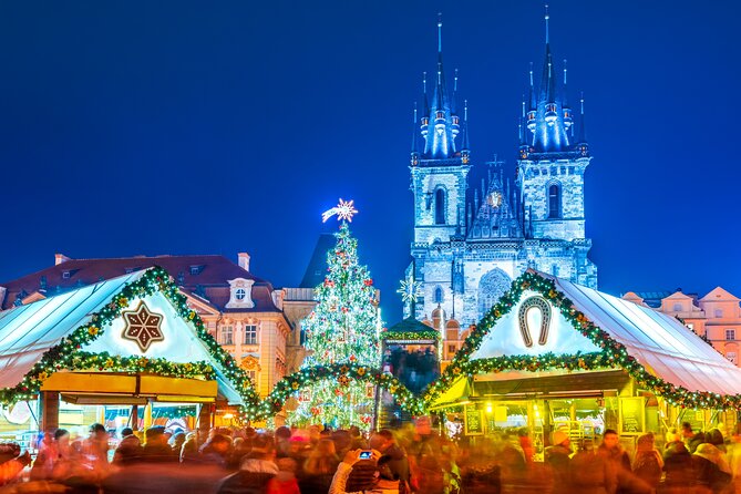 Tour 3 Magical Prague Markets with Locals, Christmas Goodies incl - Old Town Square: the fairy-tale opening