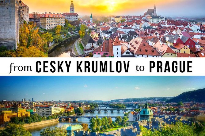 Transfer from Cesky Krumlov to Prague: Private daytrip with 2h for sightseeing - Key details before you book