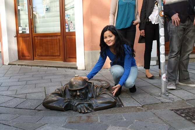 Vienna and Bratislava Private Full-Day Tour from Prague - Bratislava Old Town at a slower scale