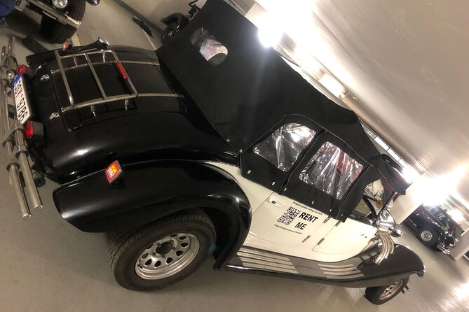 Vintage Cars Prague - Grand City Tour 150min / 1-6 pers. 2,5hrs - A church, a concert venue, and a golden roof
