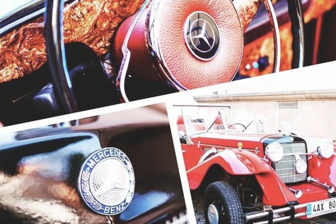 Vintage Cars Prague - Sightseeing Tour 90min / 1-6 pers. - Charles Bridge from the road