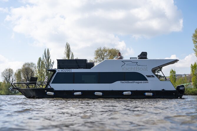 VIP Prague YachtBoat ONE Experience: All-You-Can-Drink - Starting at Rašínovo nábř. 128/16
