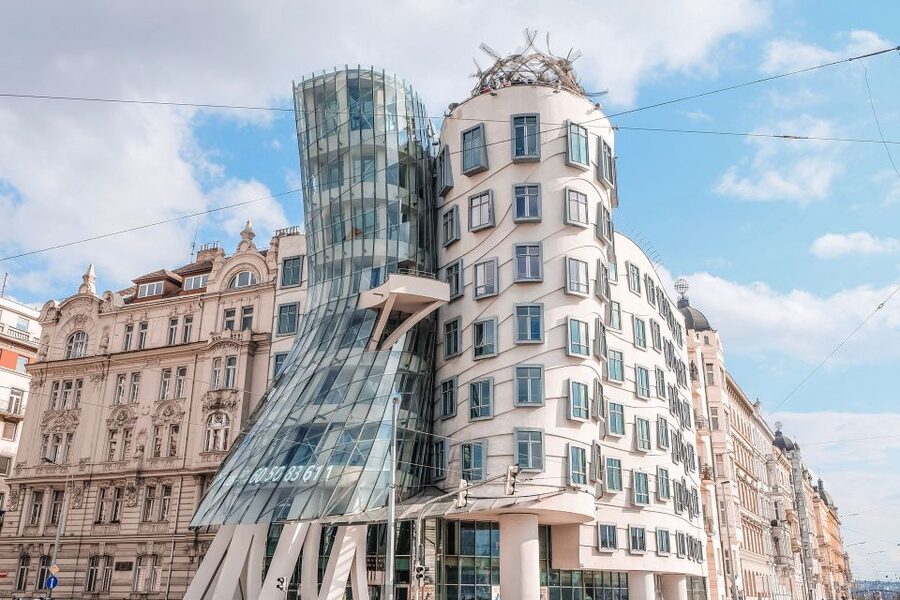 Walking tour of Prague in French : Nové Město - From Na Příkopě to Republic Square